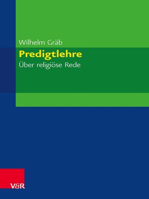 cover image of Predigtlehre